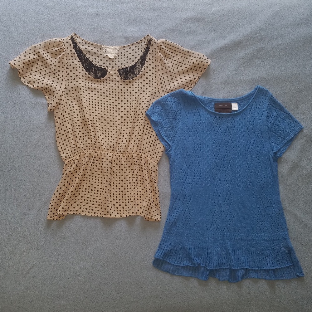 Anthropologie bundle - tops!